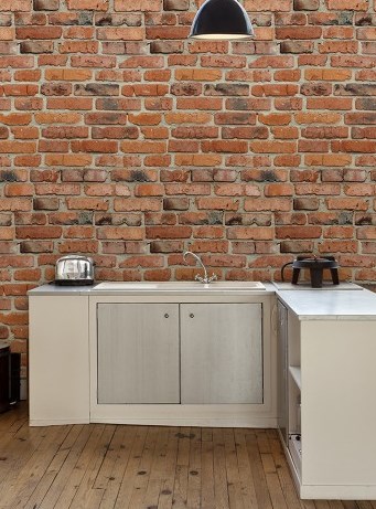 Brick Wallpaper - Create A Raw And Earthy Atmosphere Easily - Wow Wallpaper  Hanging