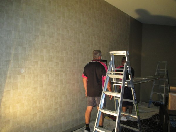 Commercial Wallpapering - Brisbane & Gold Coast - Wow Wallpaper Hanging